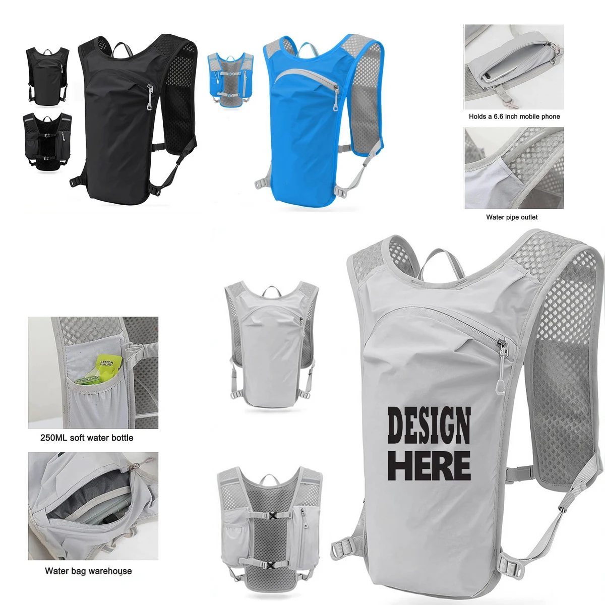 MOQ 15 Nylon Sports Vest 1