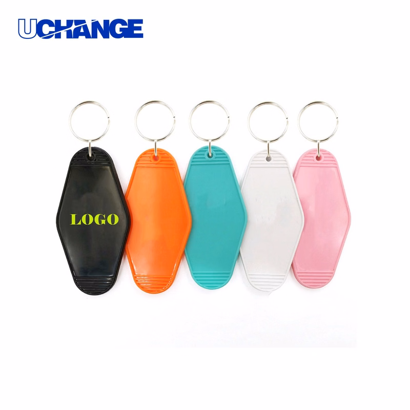 Plastic Hotel Motel Key Tag