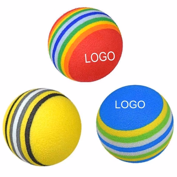 EVA Foam Rainbow Golf Balls