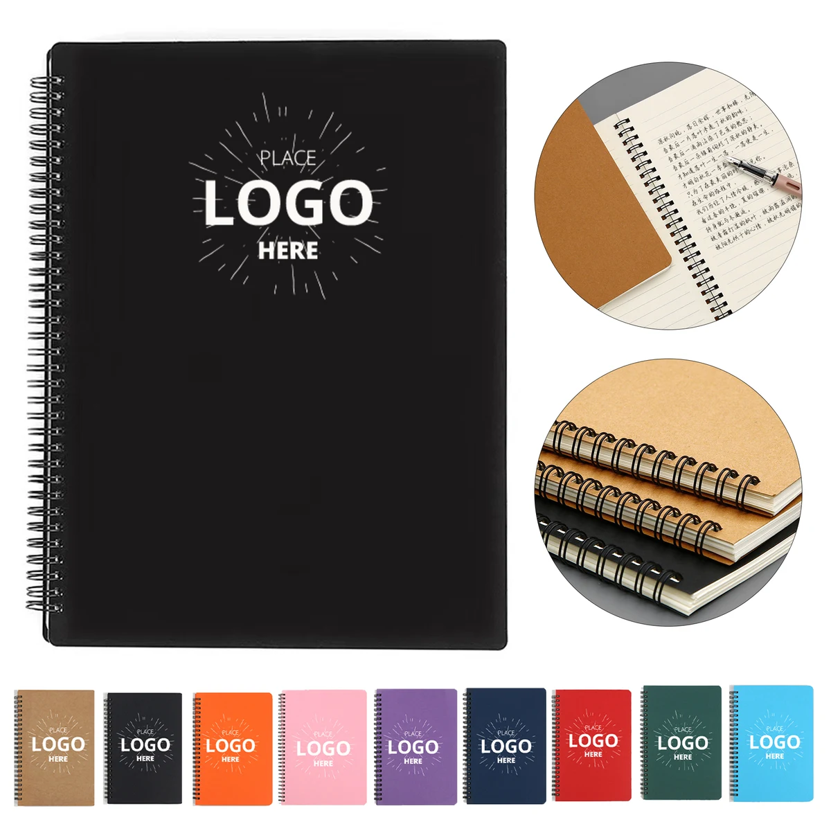 A5 Lined Premium Business Journal Spiral Notebook 1