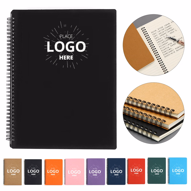 A5 Lined Premium Business Journal Spiral Notebook