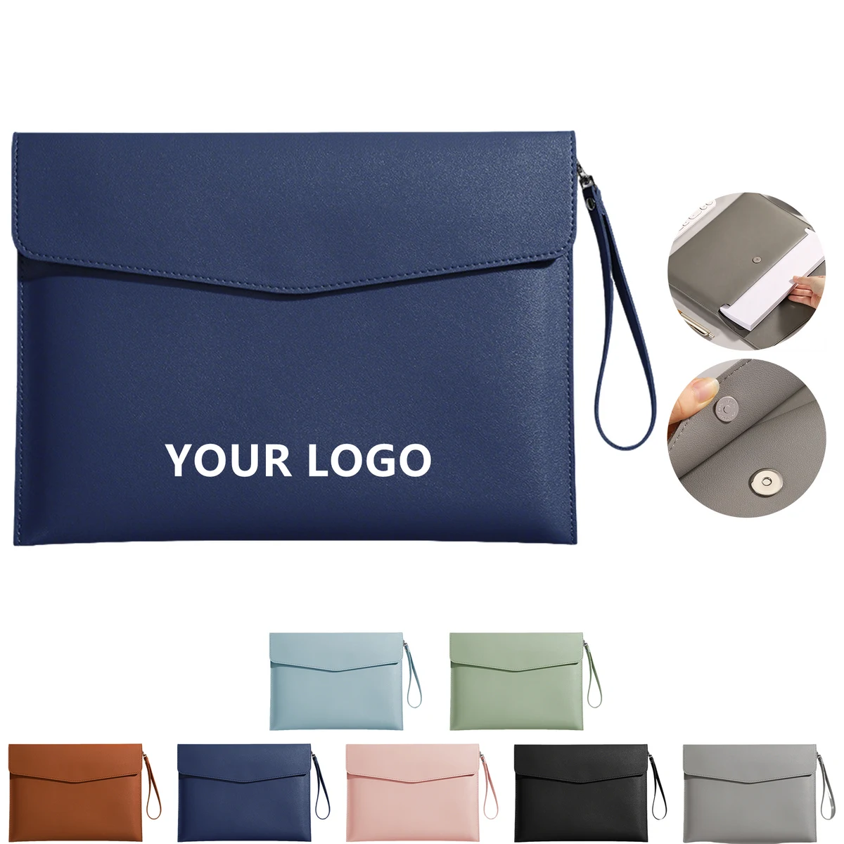 Magnetic A4 Pu File Organizer 1