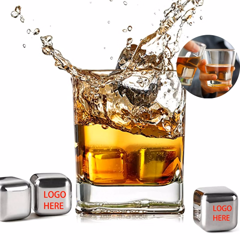 Stones Stainless Steel Ice Cube