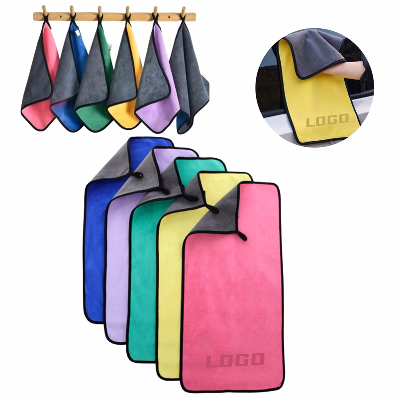 12"x24" Microfiber Towel Cleaning Rag Bathroom Kitchen