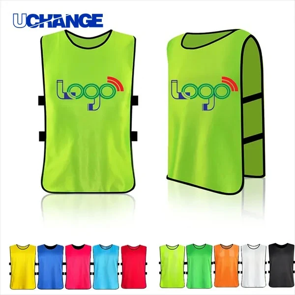Scrimmage Training Vest Sports Practice Pinnies for Team Drills & Training 1