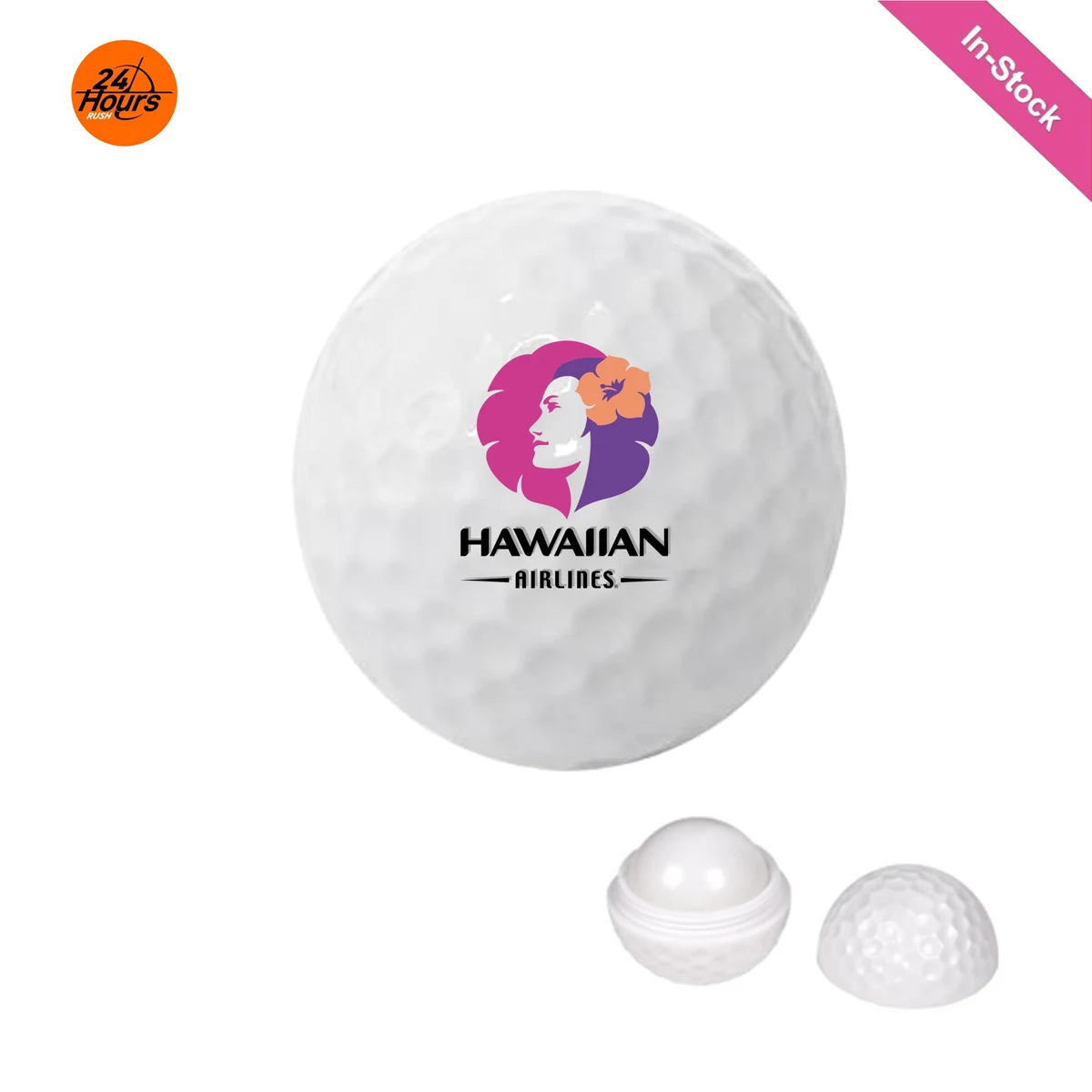 Full-Color Golf Ball Lip Balm 1
