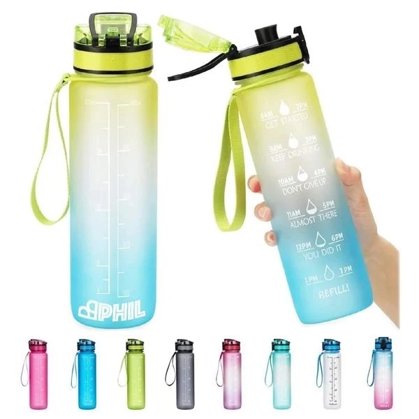 32oz Bottle With Time Marker 1