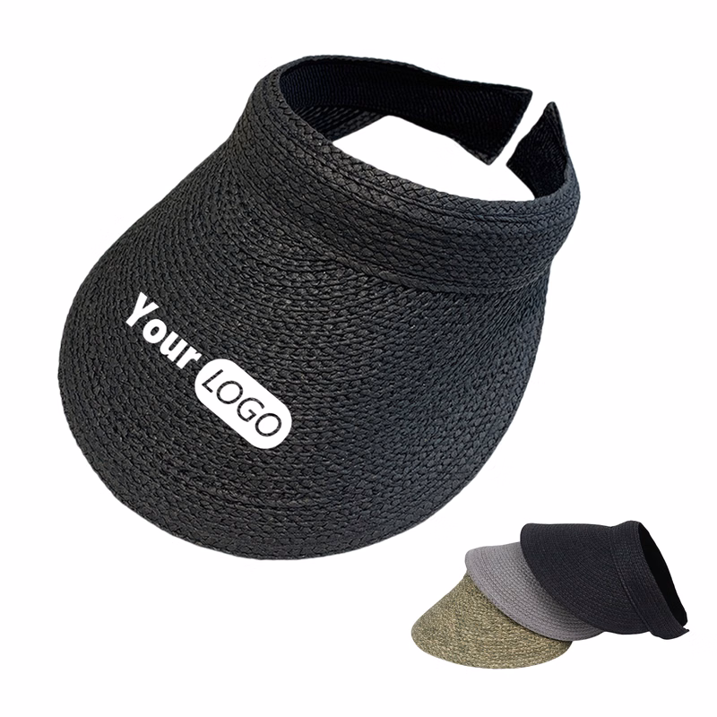 Wide Brim Sun Straw Visor Hats Caps