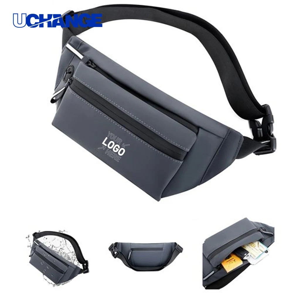 Large Leather Crossbody Fanny Pack 1