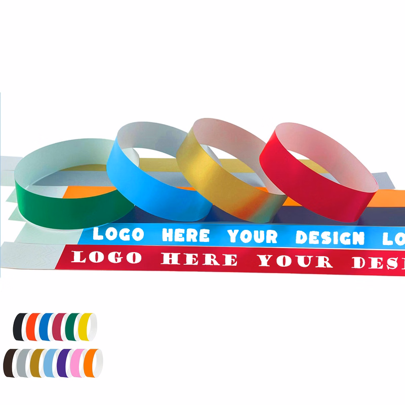 100 Tyvek Wristbands per Pack
