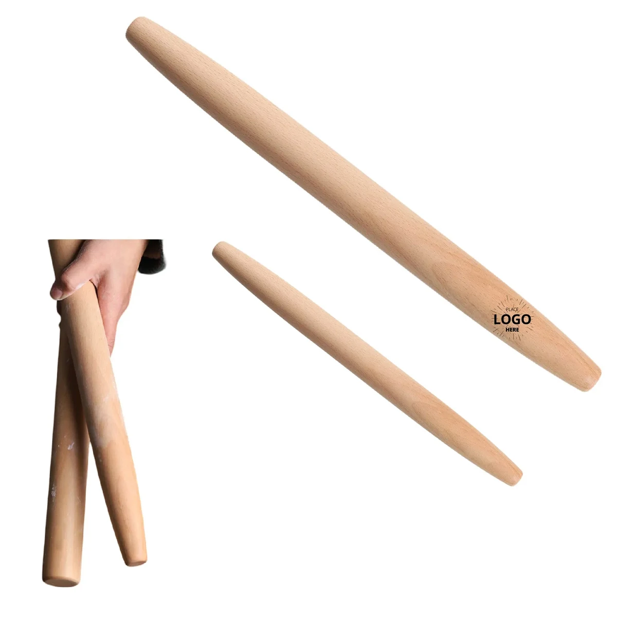 Smooth Surface Rolling Pin 1