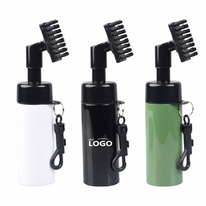 MOQ 100PCS Golf Club Cleaner Brush With Spray Bottle