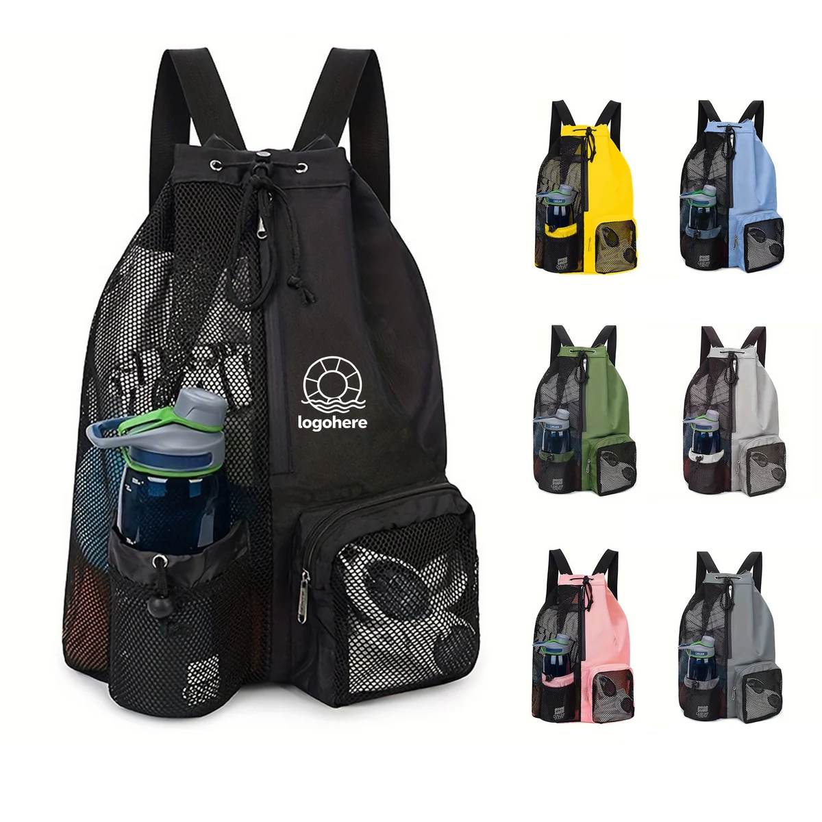 MOQ 20 Ventilated Mesh Sports Sack 1