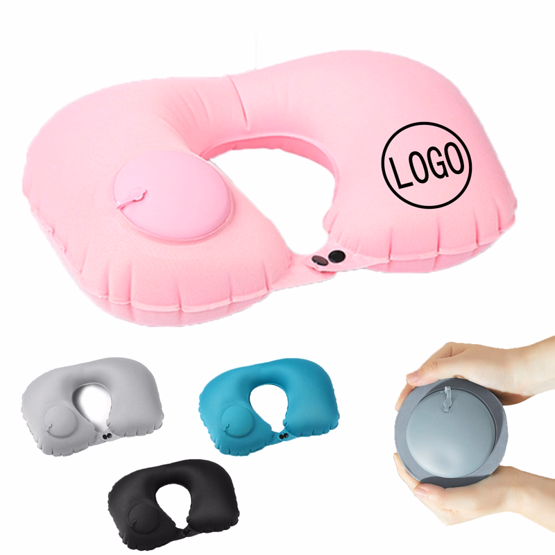 Self-Inflatable Neck Pillow Portable