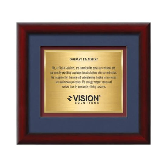 Eco Certificate TexEtch - Mahogany 1