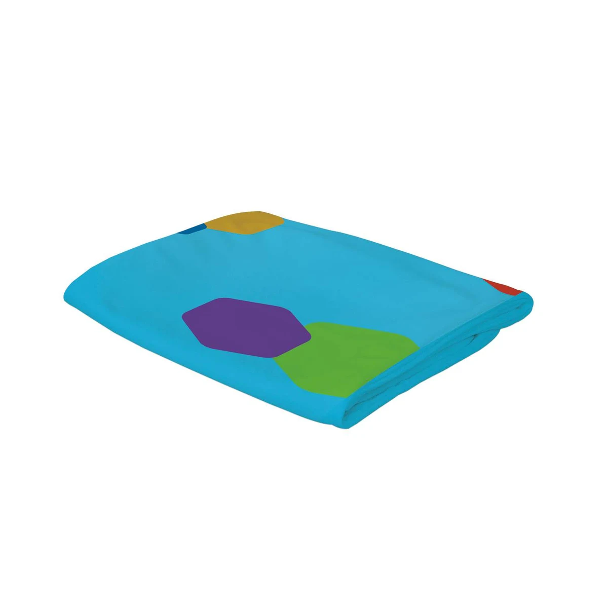 6' Straight Splash Tabletop Display Face Graphic Panel (Recycled Polyester Knit) 1
