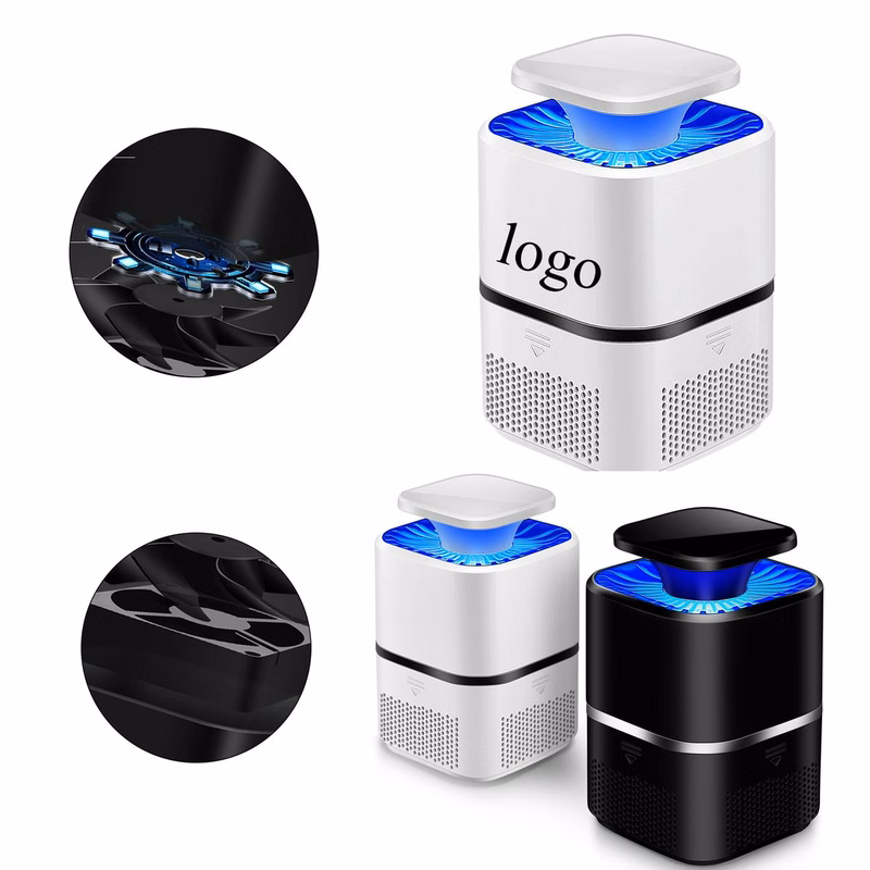 Silent USB-Powered Mosquito Killer With Laser Logo