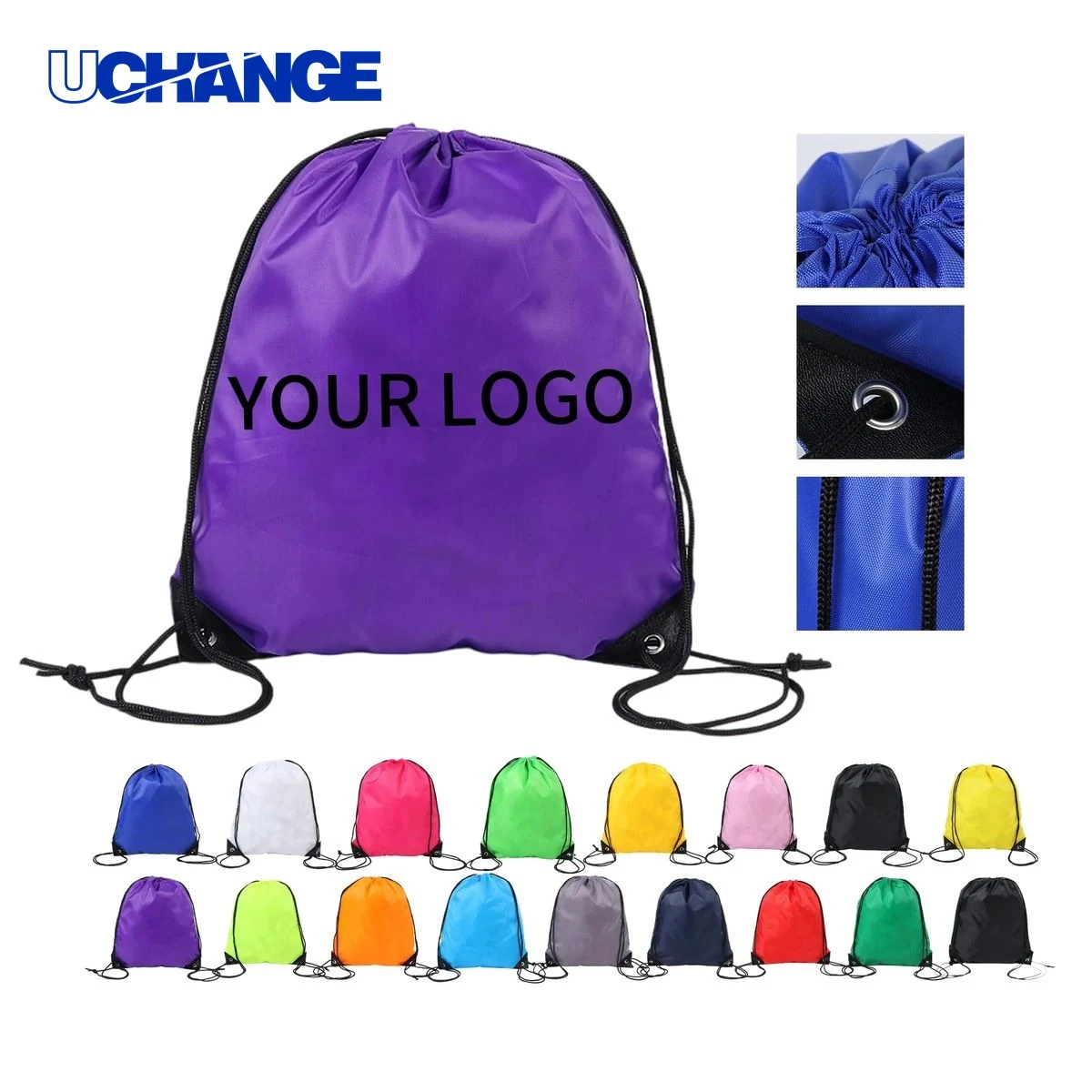 Lightweight Sports Drawstring Carry Bag Organizer 1