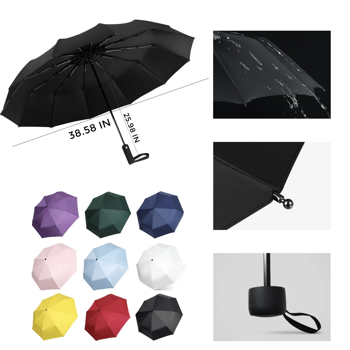 MOQ 10 PCS Folding Umbrella 1