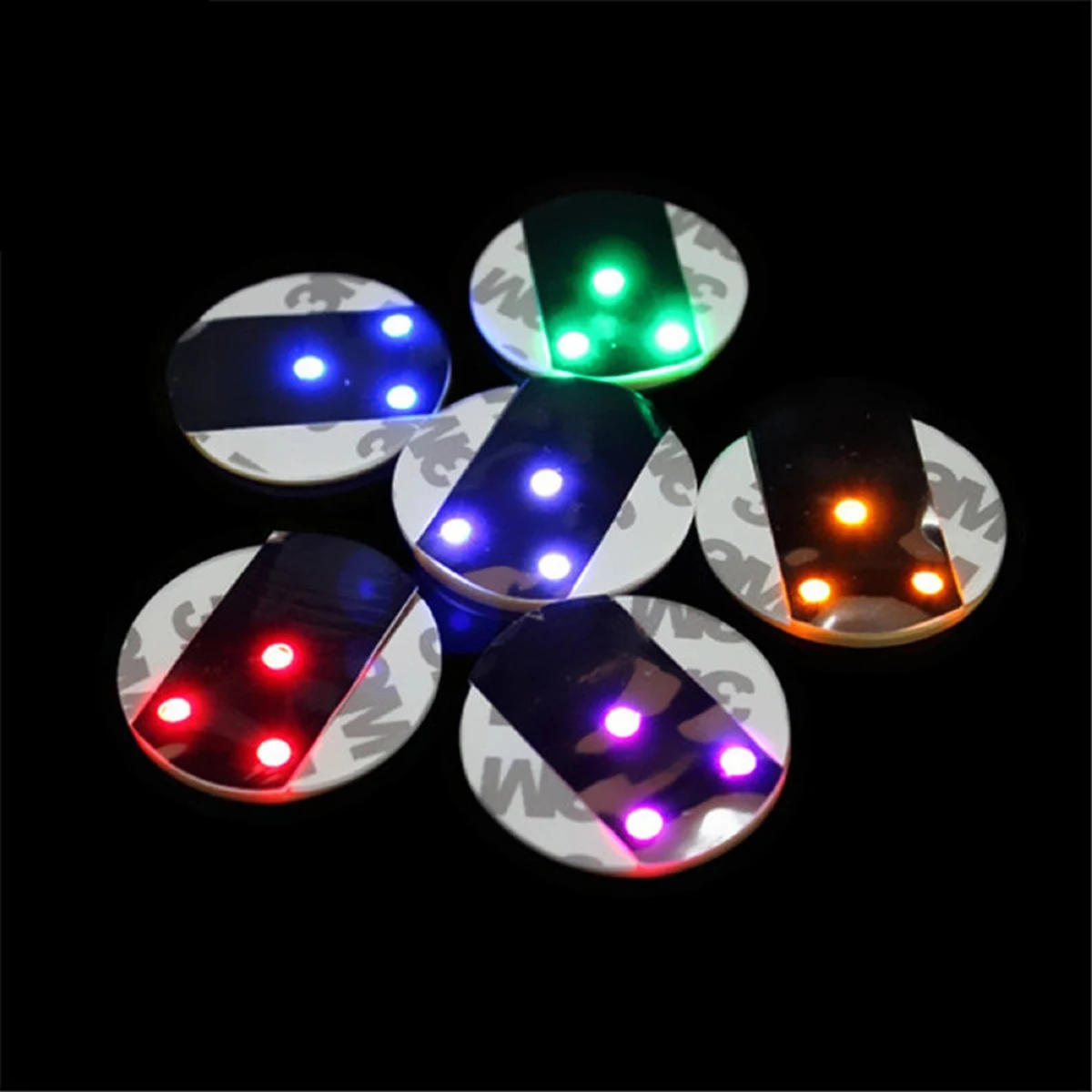 Flashing Led Coaster Light 1