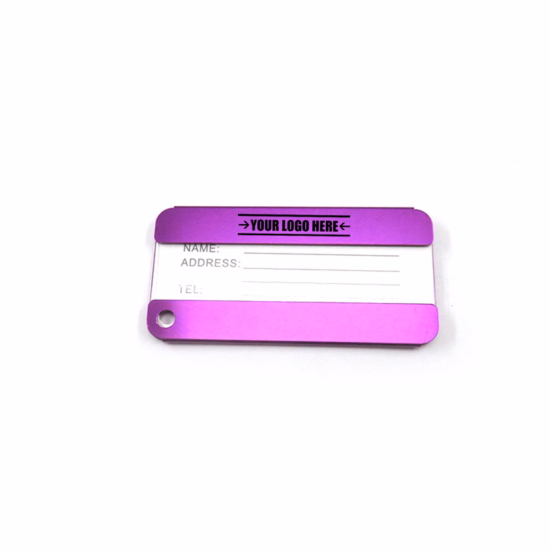 Balanced Aluminum Luggage Tag Baggage Tag