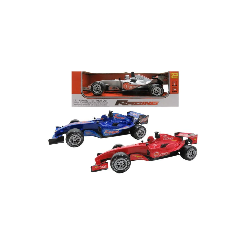 Friction Powered Racing Cars - 10" Assorted Colors 1