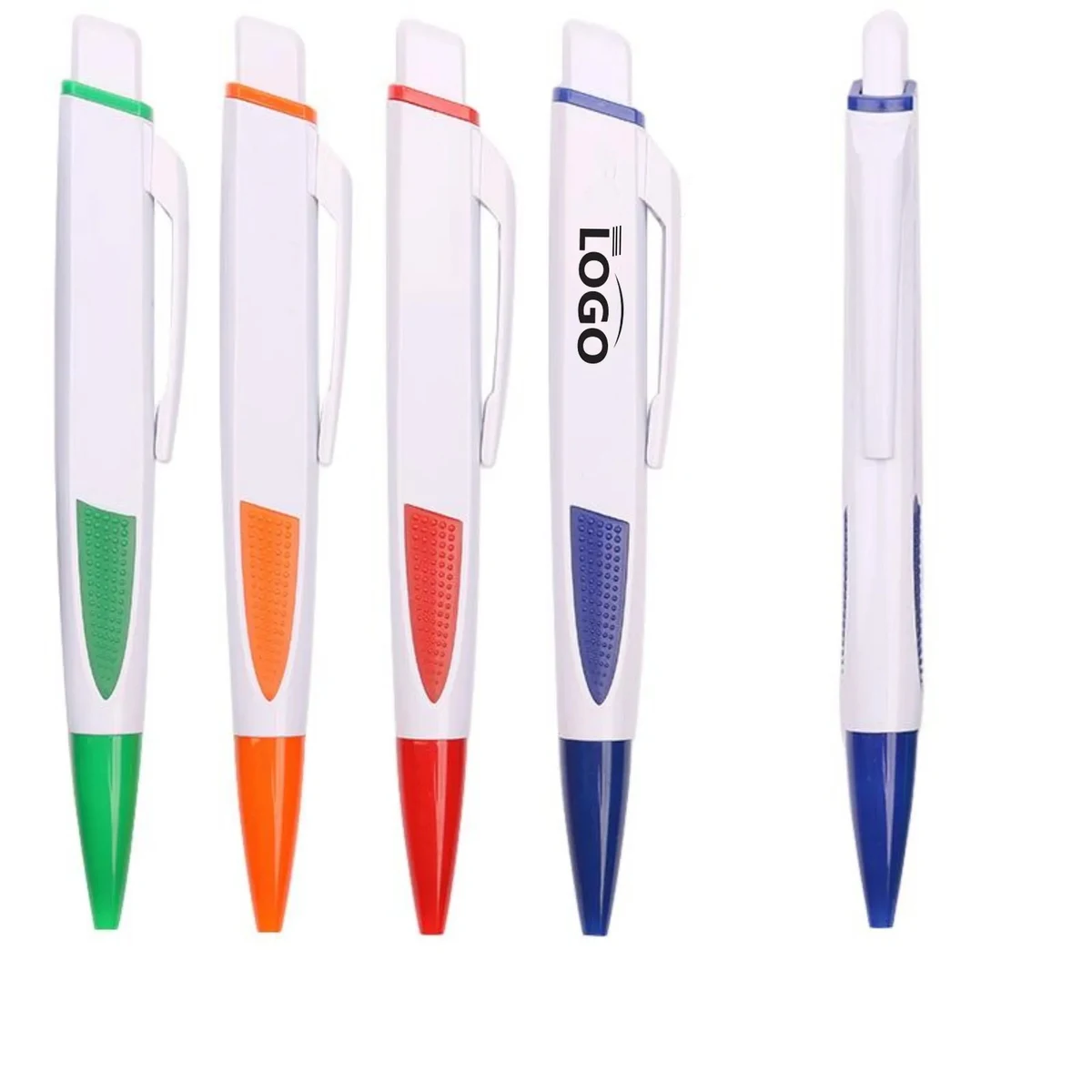 ABS Plastic Retractable Ballpoint Pen MOQ 100PCS 1