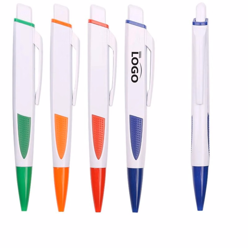 ABS Plastic Retractable Ballpoint Pen MOQ 100PCS