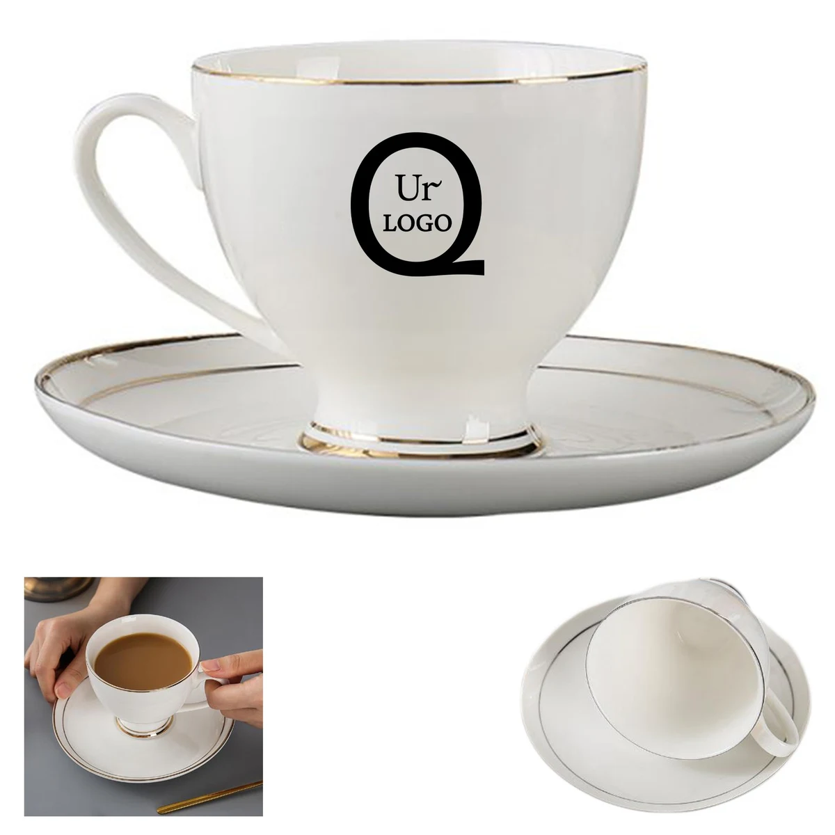 Coffee Cups And Saucers Set 1