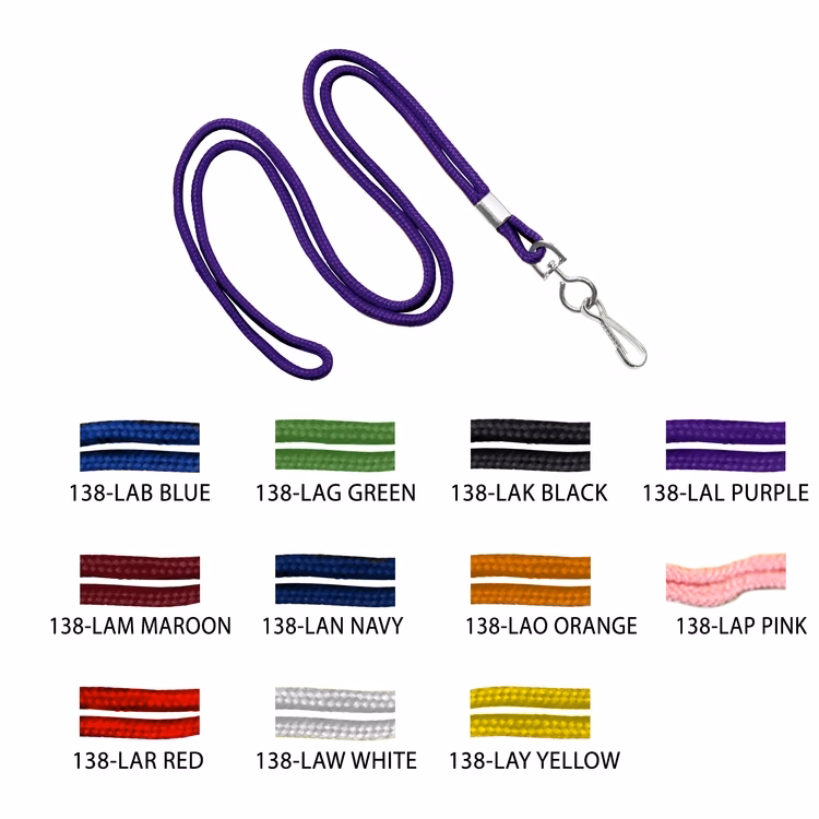 Badge Lanyard w/Metal Hook