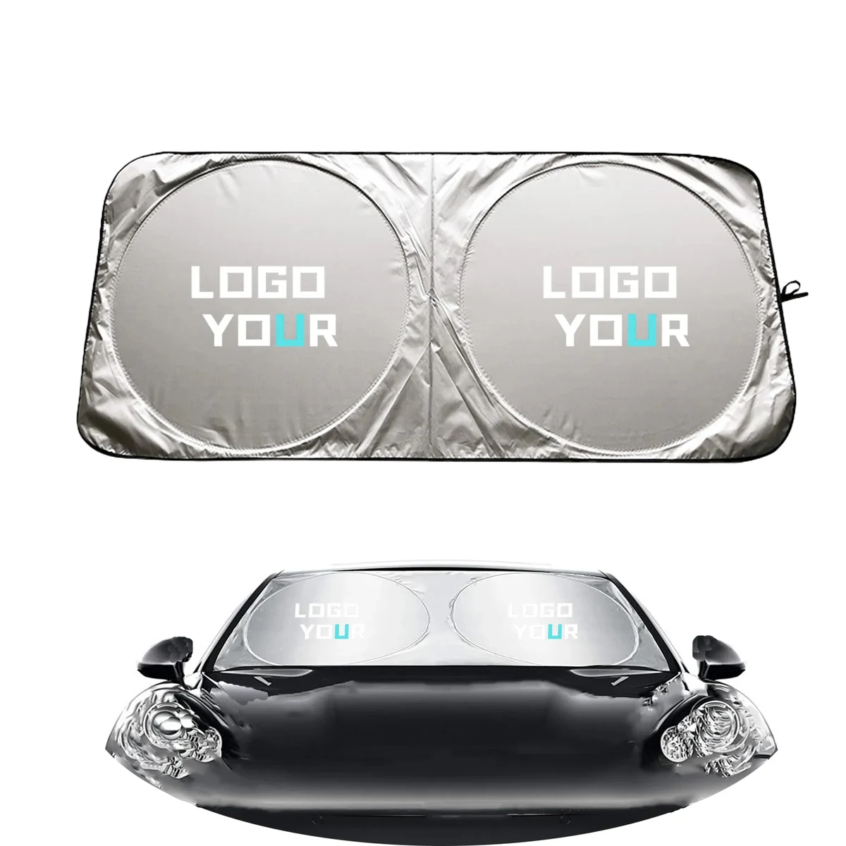 Durable Car Windshield Folding Visor 1