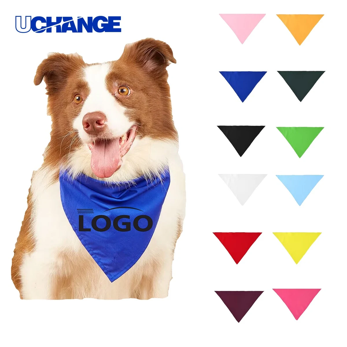 Water Resistant Skin Friendly Pet Bandana for Daily Wear 1