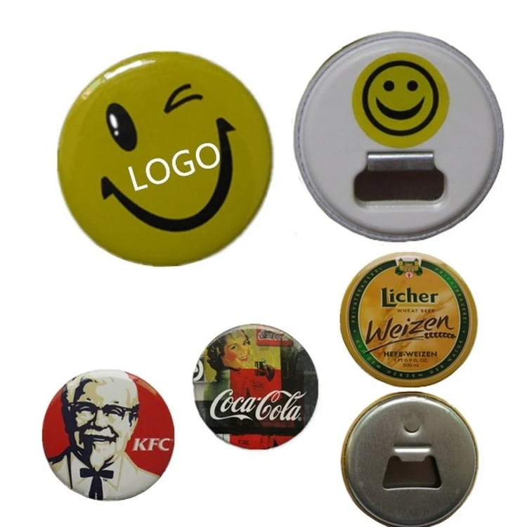 Smiling Face Round Badges 1