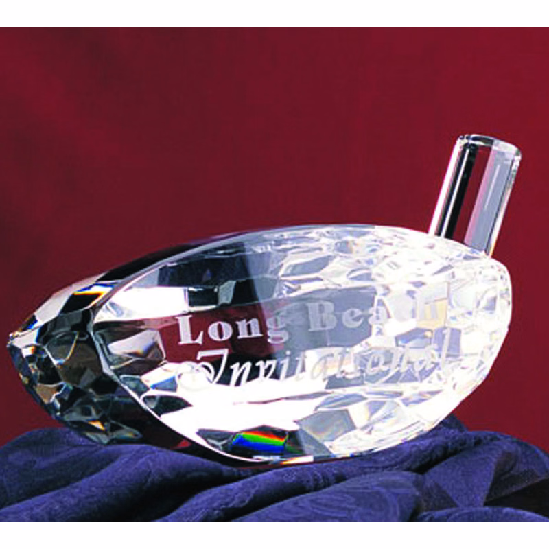 GOLF DRIVER OPTIC CRYSTAL PAPERWEIGHT