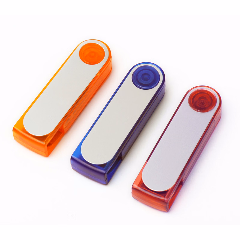 Translucent Swivel USB Flash Drive