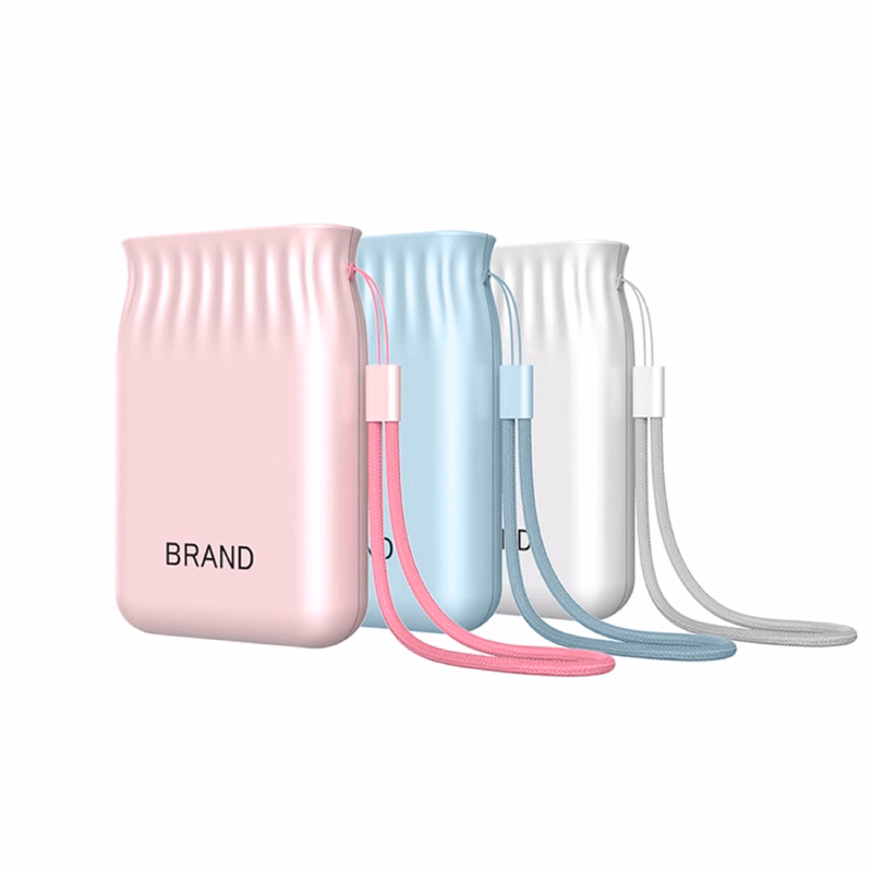 5000mA Sachet Shape Power Bank with Strap