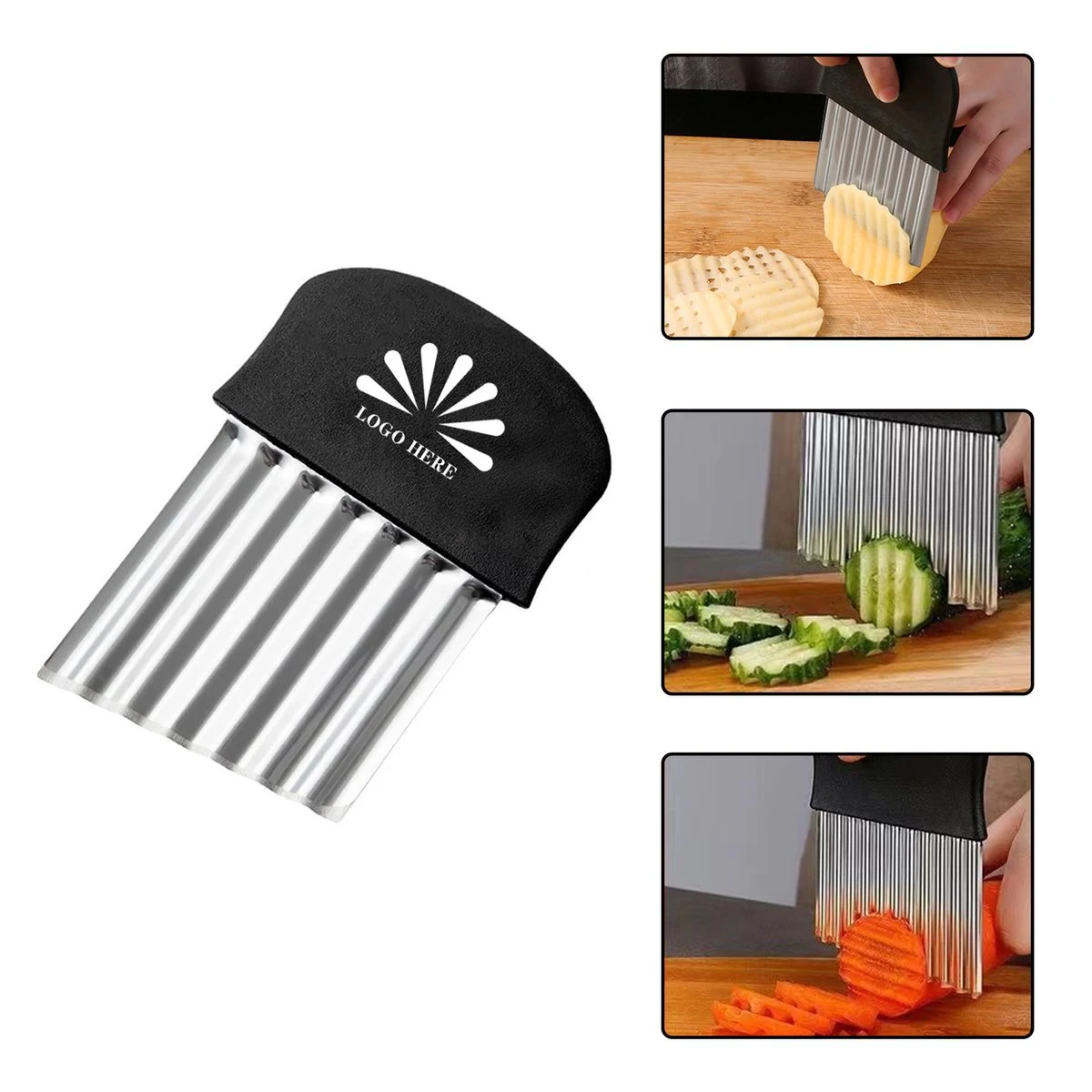 Wave-Cut Potato Slicer 1