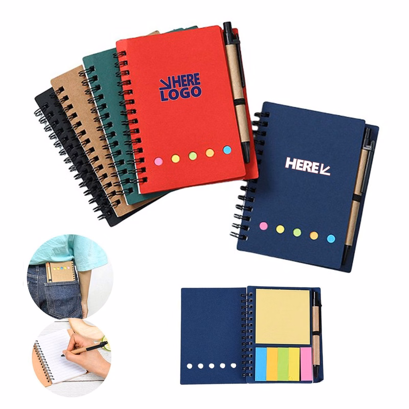 Spiral Notebook Set With Accessories