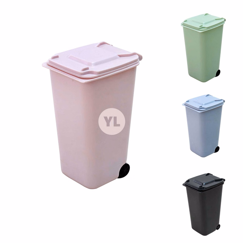 Small Plastic Desktop Wastebasket