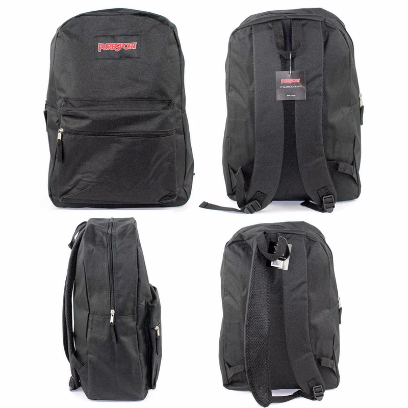 Classic Backpacks - Black 15"