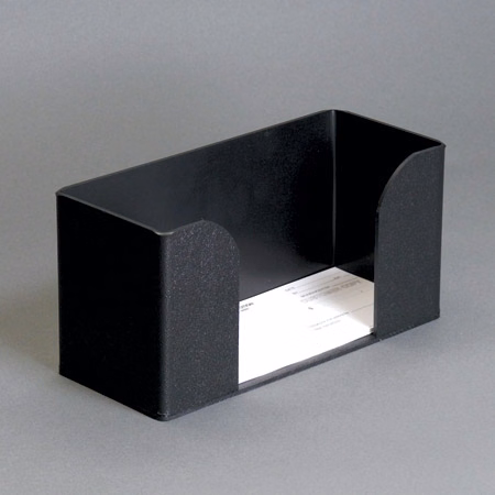 Black Textured ABS Economical Deposit Ticket Holders