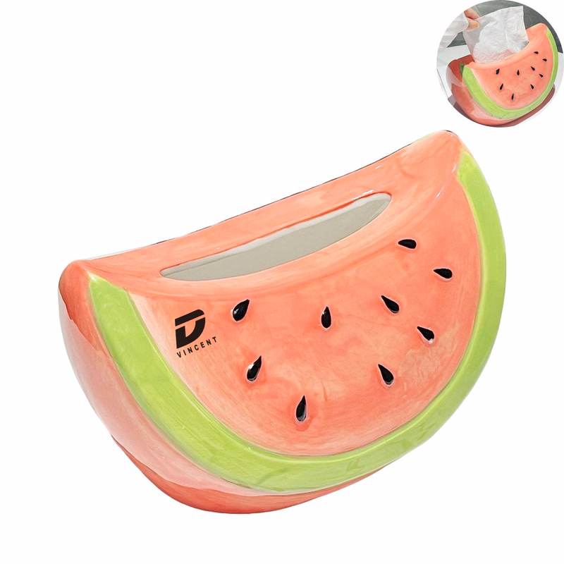 Watermelon Ceramic Tissue Box