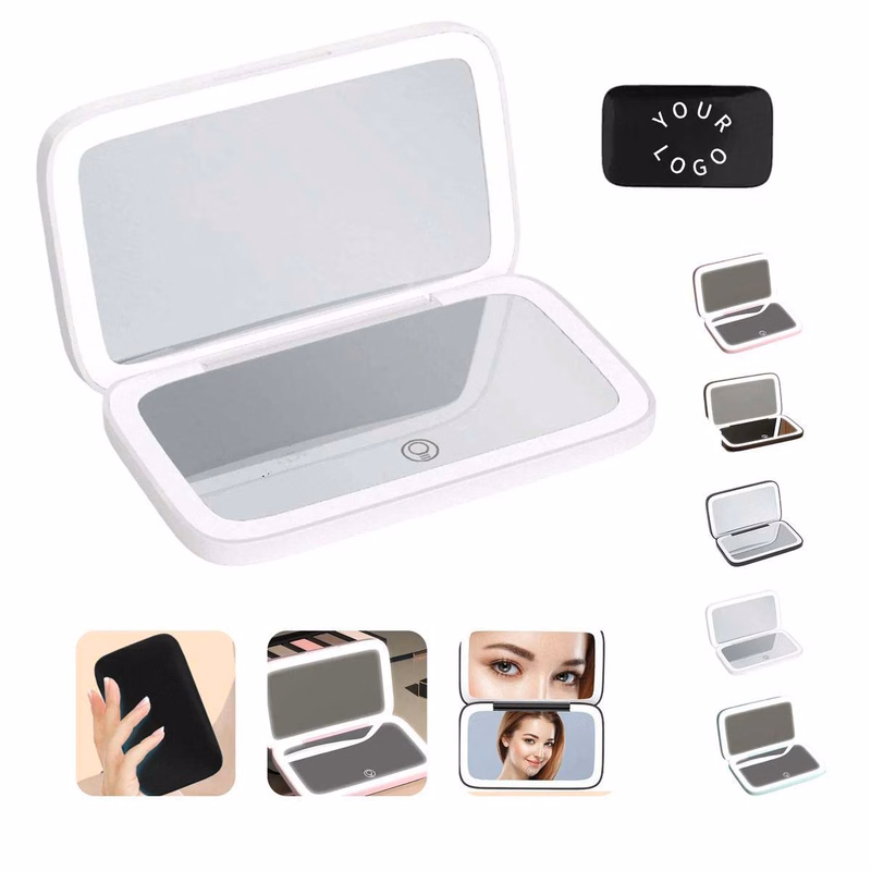 Double Sided Mirror with Three Light Settings