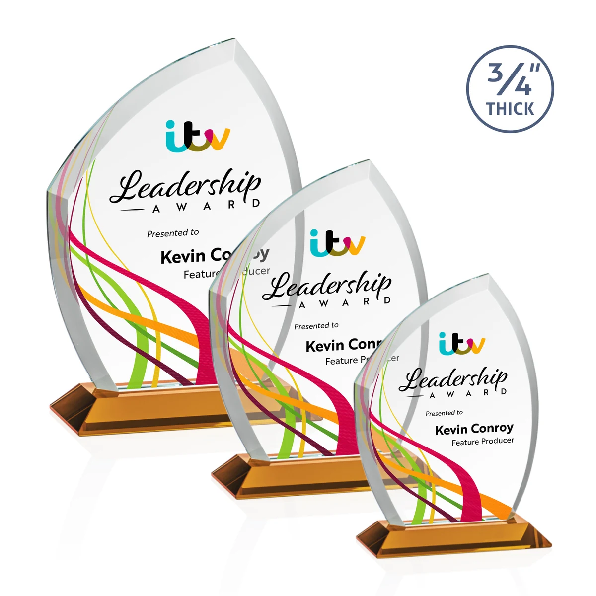 Daltry VividPrint™ Award - Amber 1
