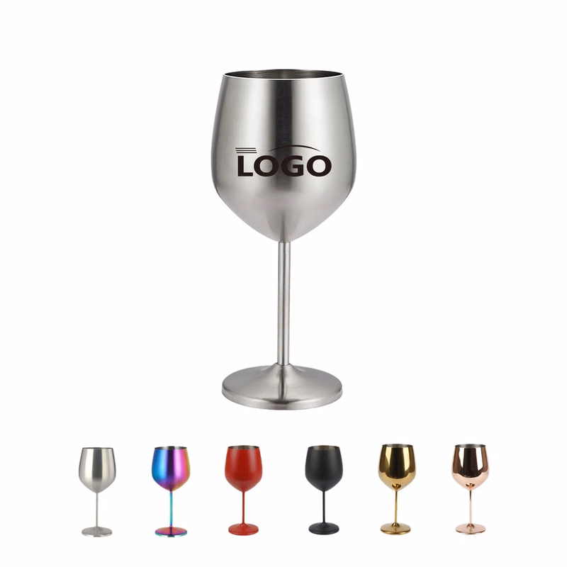 Elegant Unbreakable Stainless Steel Wine Goblet