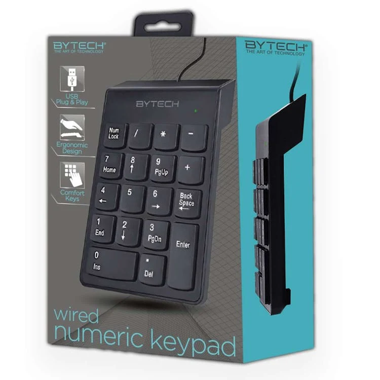 Wired Numeric Keypad - Black 1