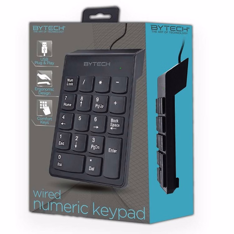 Wired Numeric Keypad - Black