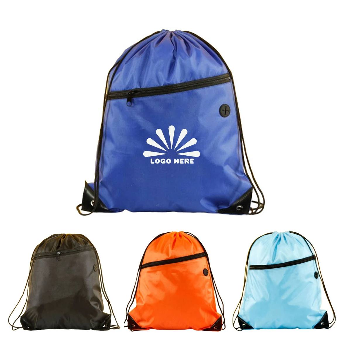 Zipper Drawstring Sports Pack 1