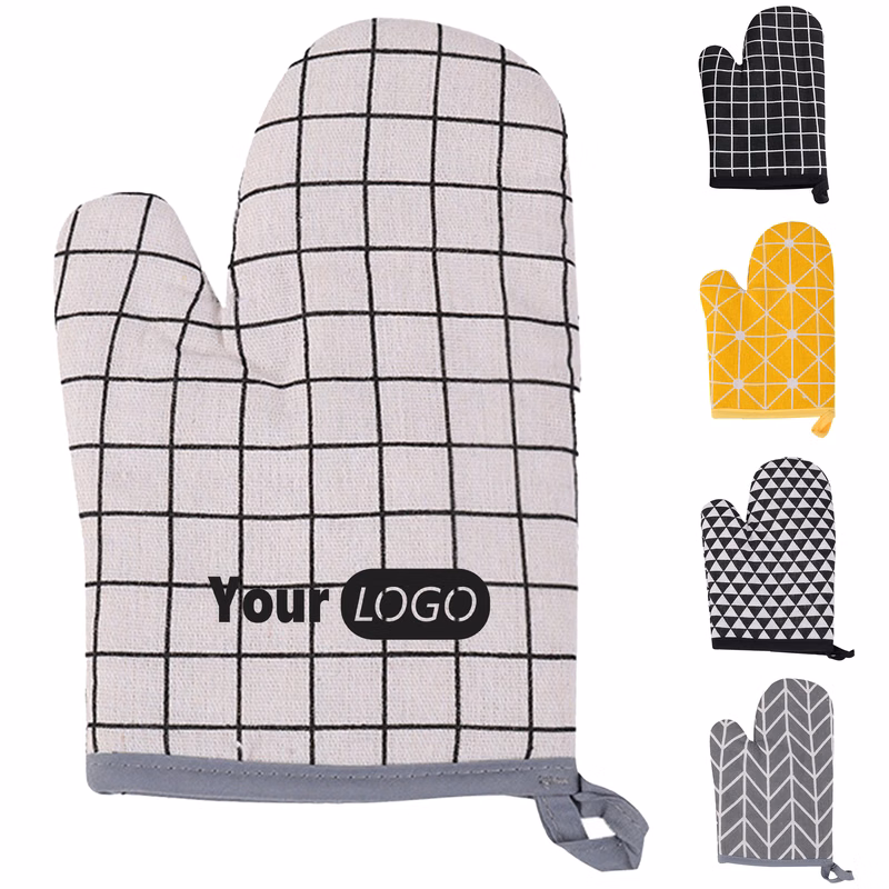 Cotton Custom Thermal Microwave Gloves