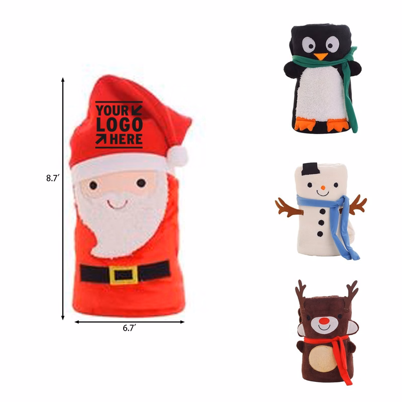 Christmas Doll Rollup Blanket